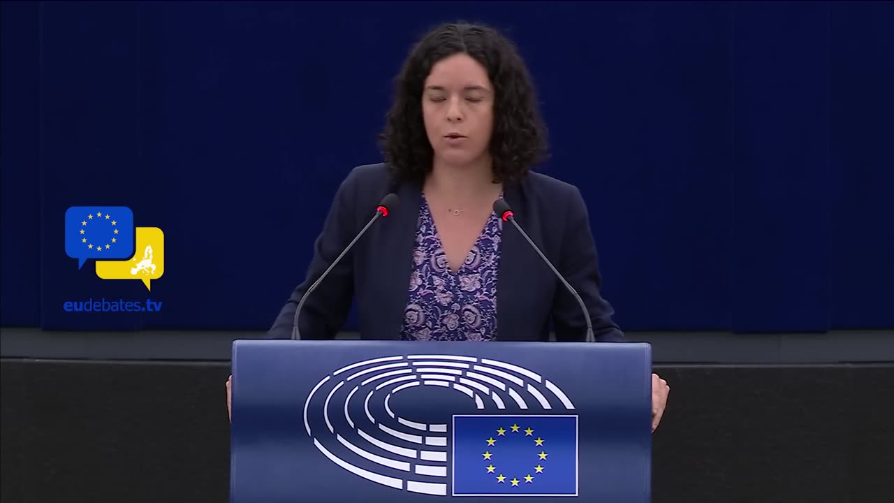 Manon Aubry criticizes EU Commission President Ursula von der Leyen - 22 Jul 2024