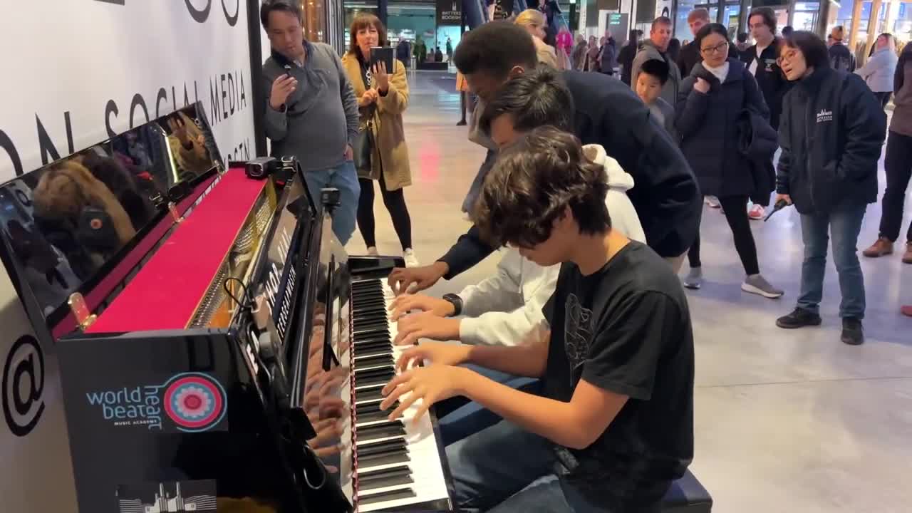 Epic Rush E Piano Trio in public!