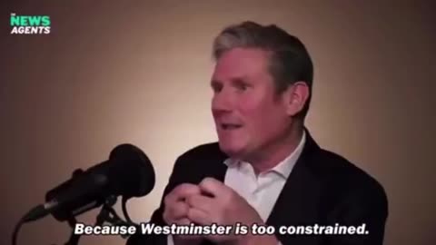 This is the new Prime Minister of Britain, Starmer… He is controlled by the WEF