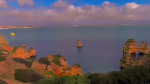 Fantastic Beach In Portugal