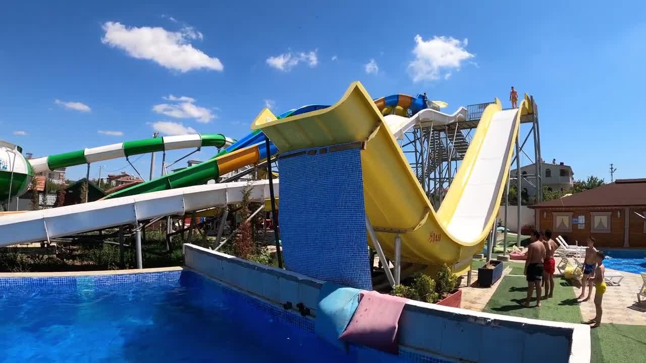 Slide N Fly Water Slide at Trend Aqua Park