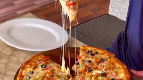 Chicken pizza 🍕 recipe