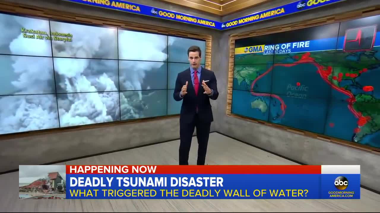 Deadly tsunami struck Indonesia without warning