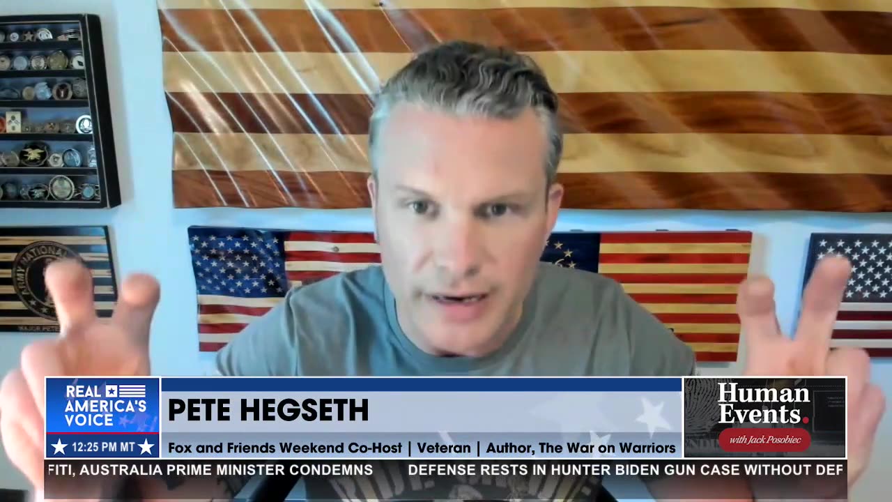 Pete Hegseth Human Events with Jack Posobiec June 10th 2024