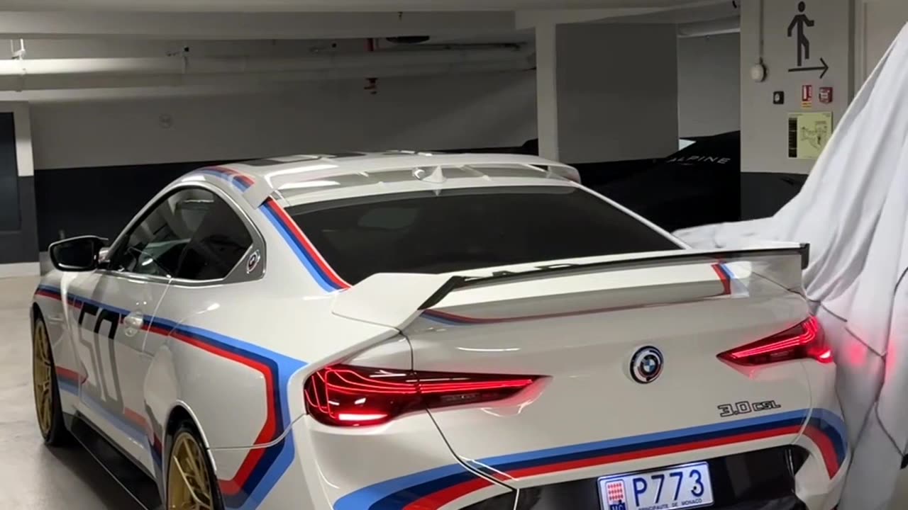 Unwrapping the most beautiful looking bmw car 👀♥️