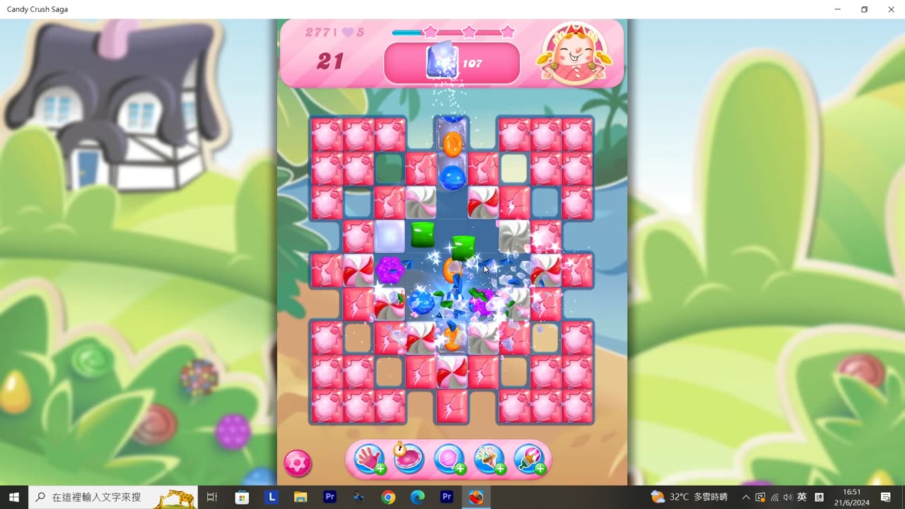 Candy Crush Saga Record (Level 277)