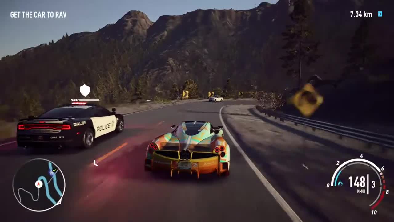NFS Payback Abandoned Car #47 | Pagani Hyuayra BC | Location, gameplay+Crashes