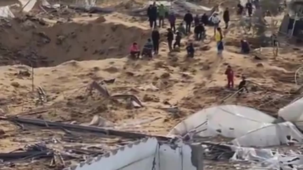 As part of its genocidal campaign, Israel launched an airstrike on a refugee camp in Rafah