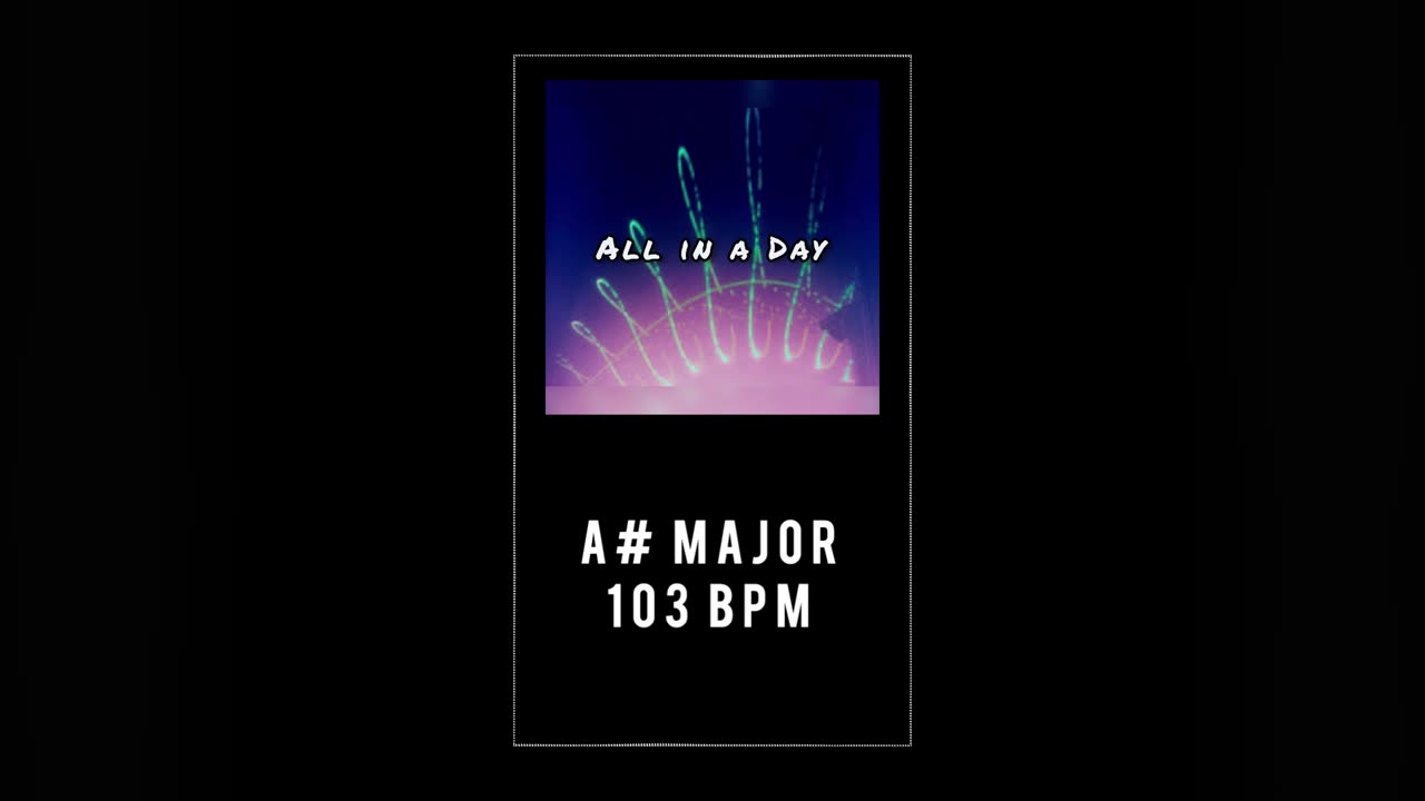 Dreamy Retro Instrumental | A# Major | 103 bpm | "All in a Day"