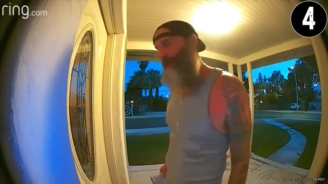 Scary Videos Caught On Ring Doorbell Cameras