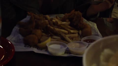 Vacation 2012 - Dinner at Bubba Gump Shrimp