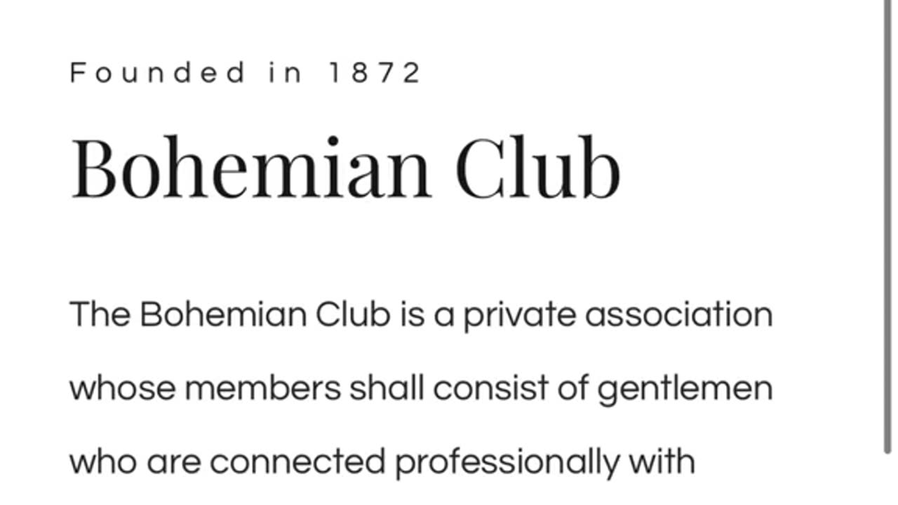 Where Powerful Men Go to Misbehave~Secrets of the Bohemian Grove Unveiled in Photos