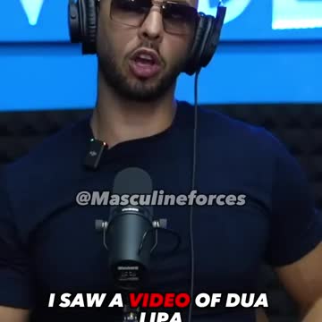 Andrew Tate reveals his celebrity crush😍