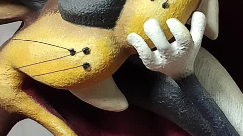 PINTANDO O PIU PIU - DIORAMA LOONEY TUNES