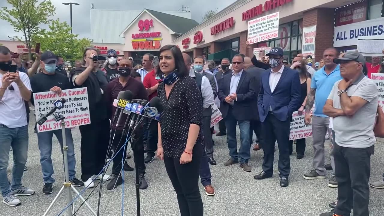 (5/28/20) Malliotakis Speaks at Stand Up For Freedom Rally