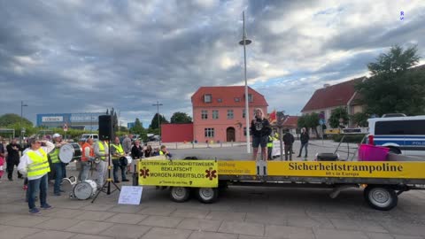 Wolgast: Ehemalige Praxisinhaberin mit Redebeitrag am 07-06-2022