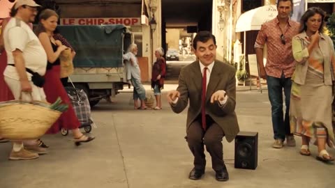 Mr. Bean street Performer.