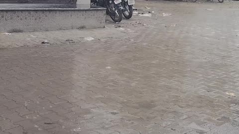 Heavy rain in India