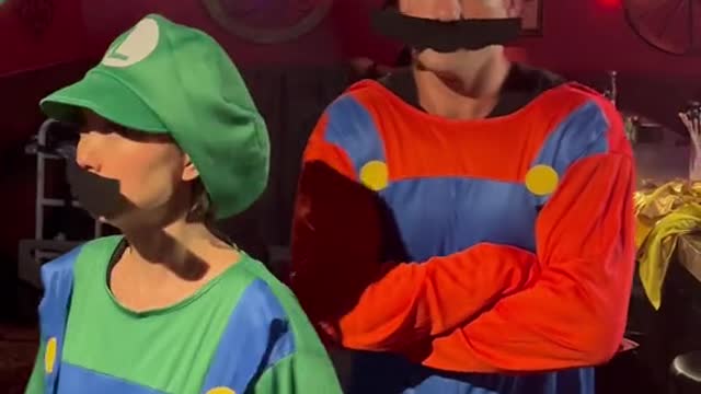 3 Actors in costume walk into a bar…