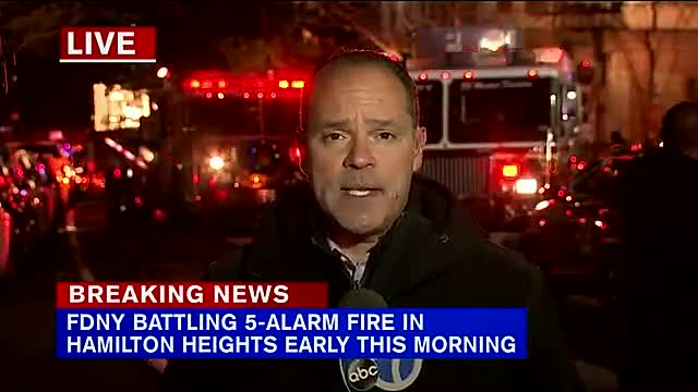 FDNY fights five-alarm apartment fire in Manhattan_4