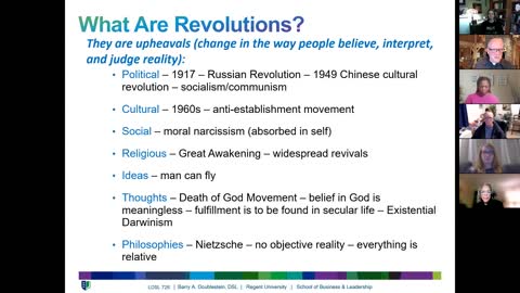 LDSL 728 - Period Two Presentation - Social Revolutions