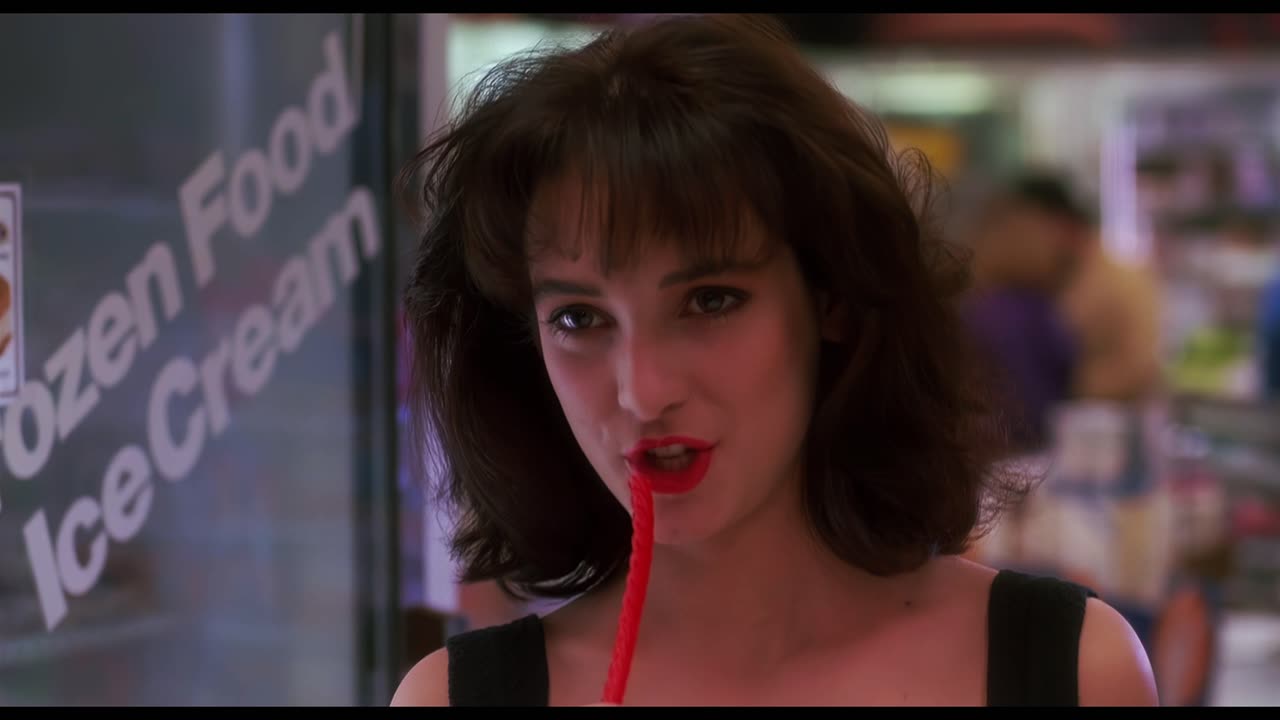 Heathers 1988 Winona Ryder Christian Slater Shannen Doherty scene 2 remastered 4k