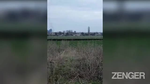 Russian plane shot down in Ukraine