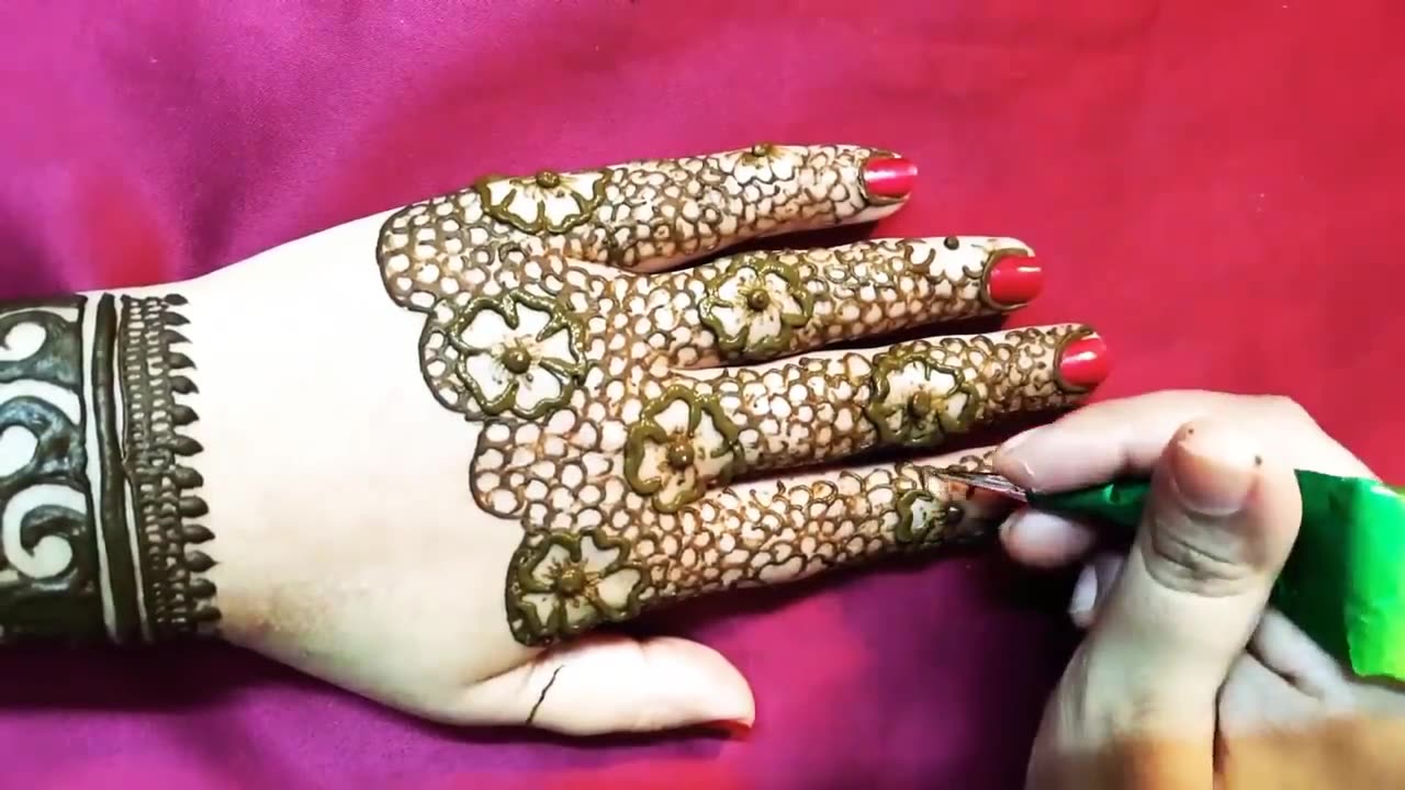 Simple Stylish Jewellery Mehndi Design for Hands__ ASIAN ART MEHNDI DESIGN__ Jew