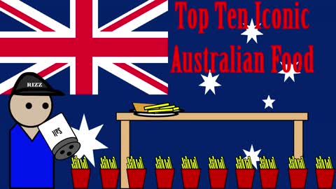 Top Ten Iconic Australian Food (Rizz list)