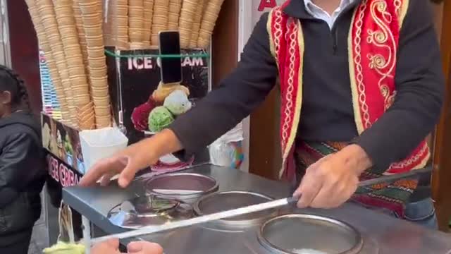 Turkish Ice Cream Tricks