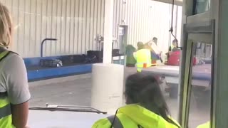 Aggressive Baggage Handler