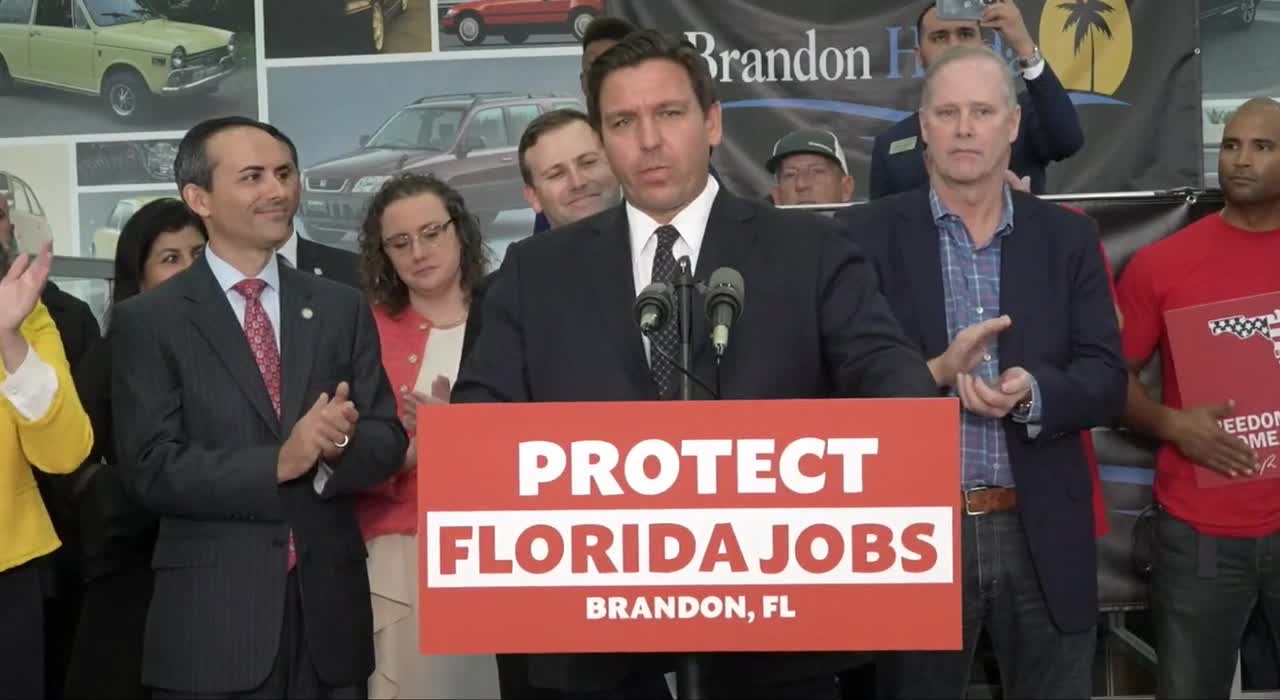 "You're damn right I overruled them" - Ron DeSantis on vaccine mandates in Florida