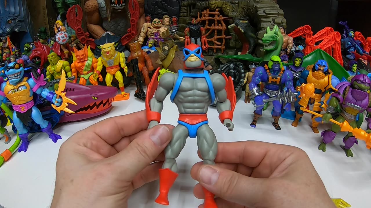 Masters Of The Universe Origins Cartoon Collection Stratos Review! MOTU Origins!