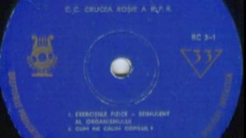 Exercitiile fizice-Stimulent al organismului ((Disc educativ al Crucii Rosii)