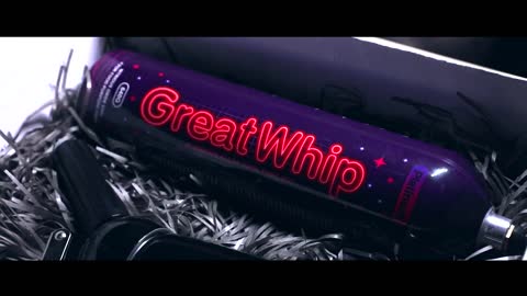 Opening gift!!GreatWhip 640G Whip Cream Chargers!