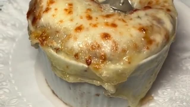When you viral for French onion soup2
