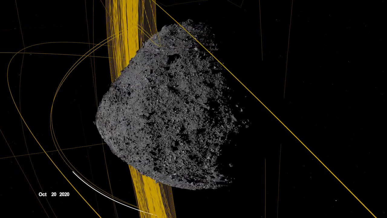 OSIRIS-REx Slings Orbital Web Around Asteroid to Capture Sample - 4K