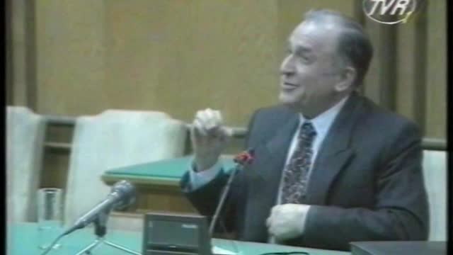 Ion Iliescu la Comisia Senatorială „Decembrie 1989” (16.12.1994)