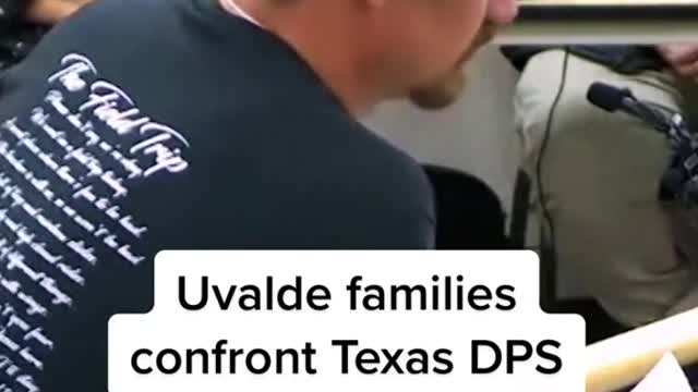 Uvalde families confront Texas DPS