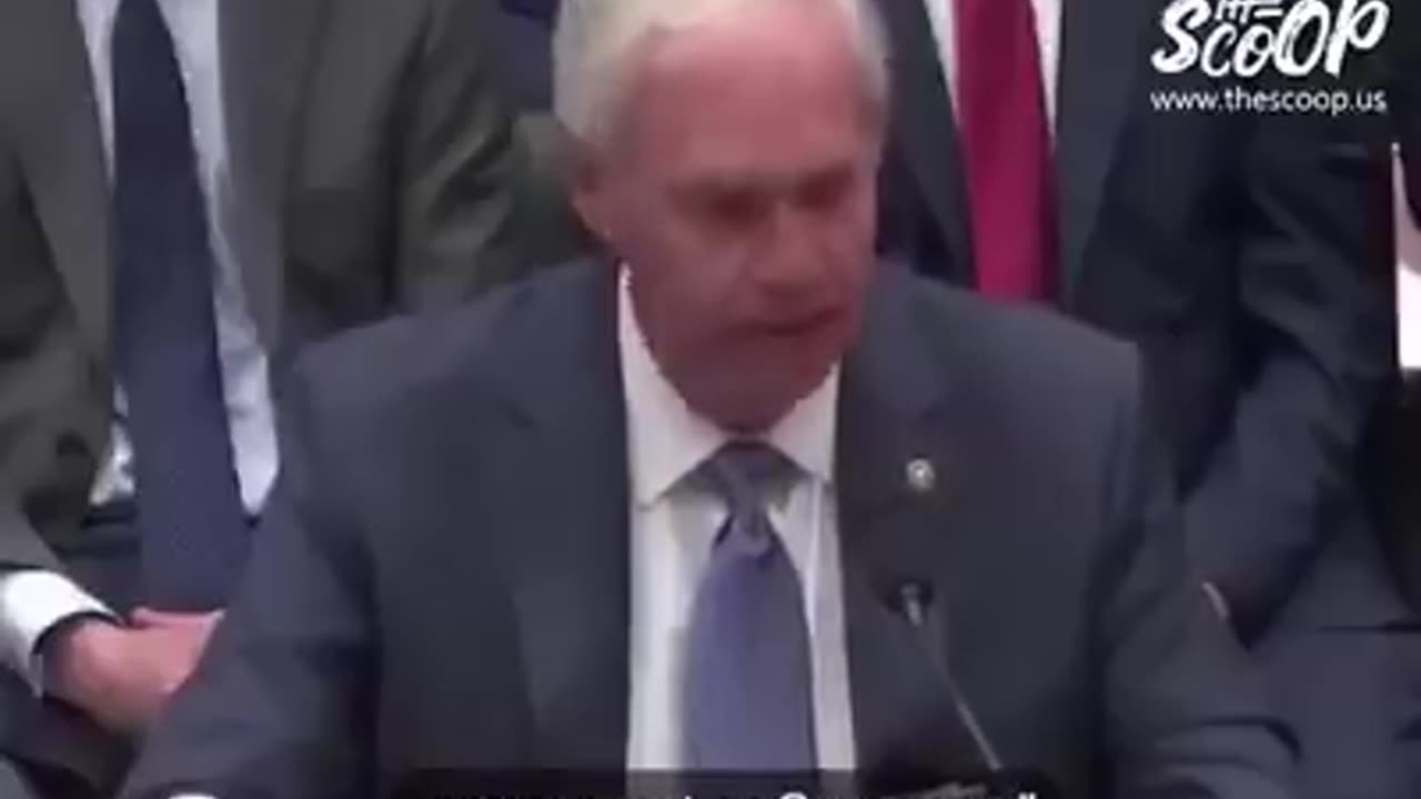 Senator Ron Johnson Testifying That Obama Weaponized The IRS Against Conservative Groups