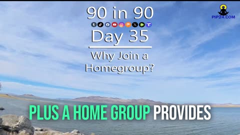 90 in 90 - Day 35 - Why join a homegroup