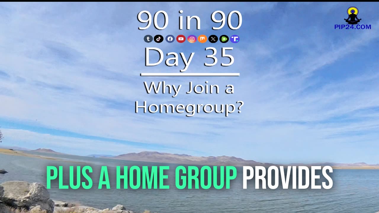 90 in 90 - Day 35 - Why join a homegroup