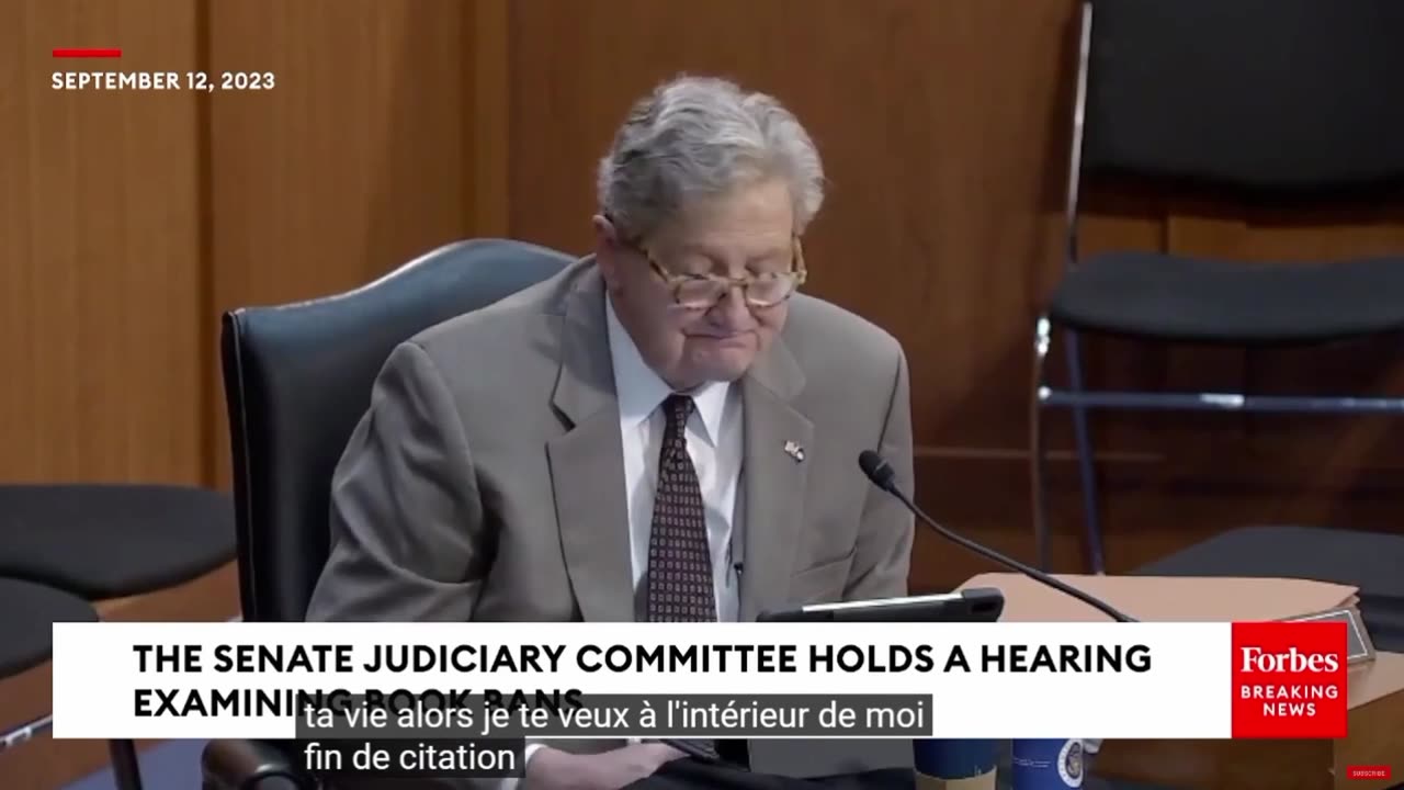 Audition au Sénat américain absolument LUNAIRE ! They want your Kids, FIGHT BACK! (09/12/23 Vostfr)