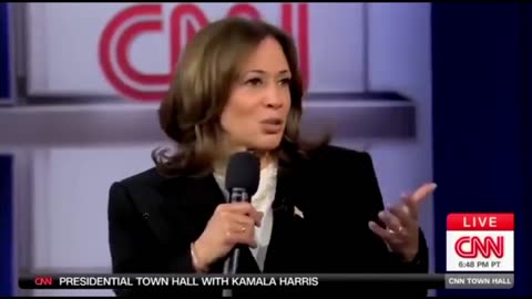 Oh. My. God. That Kamala town hall is it Holy fu*k - she will never live this down