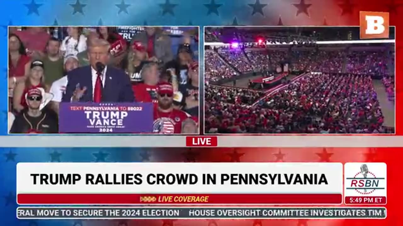 Full speech - President Trump Held a Rally in Wilkes-Barre, PA - 8/17/24