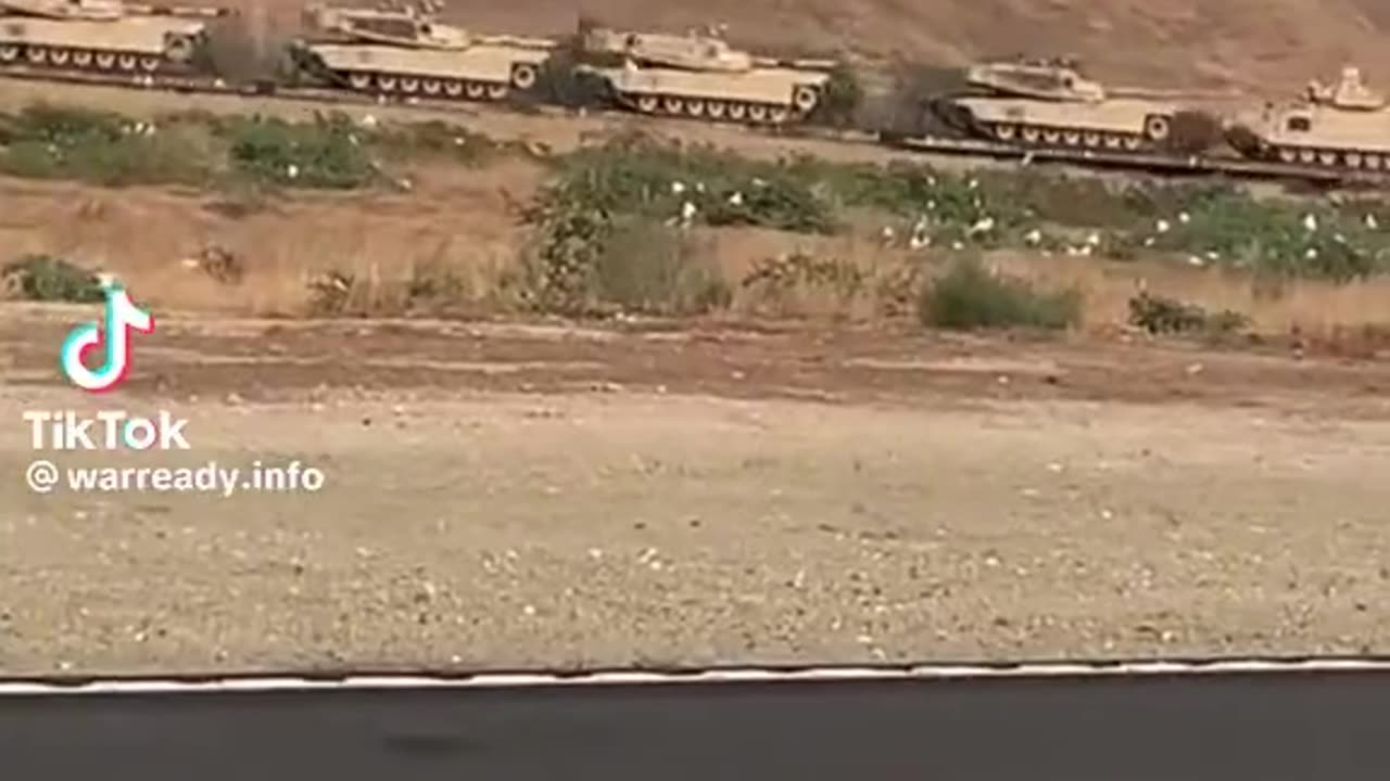 More troop movement