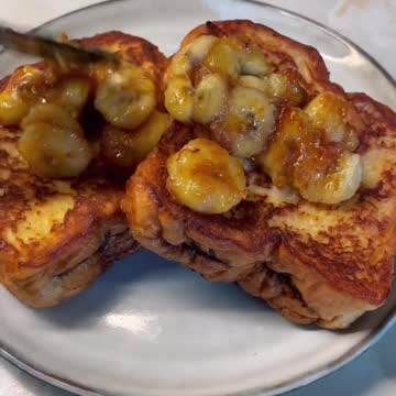 NUTELLA FRENCH TOAST😍