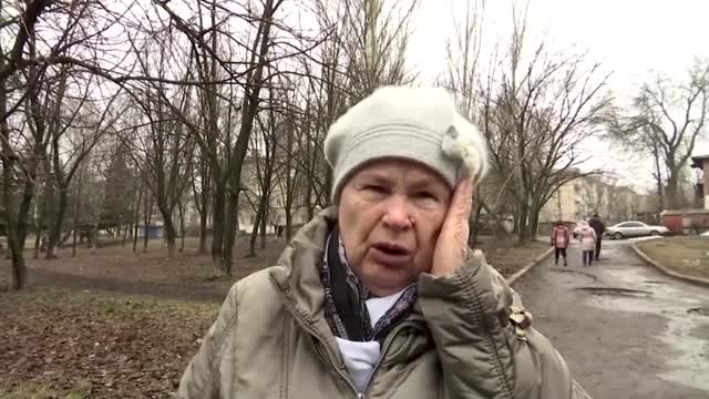 'Surviving through it is hard': resident of shell-hit Ukraine town