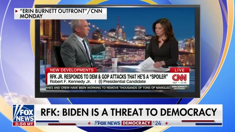 RFK Jr. argues Biden is 'much worse' for democracy than Trump