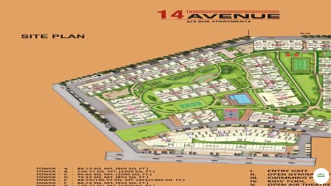 Gaur City 14th Avenue 2/3 BHK Apartments Greater Noida West